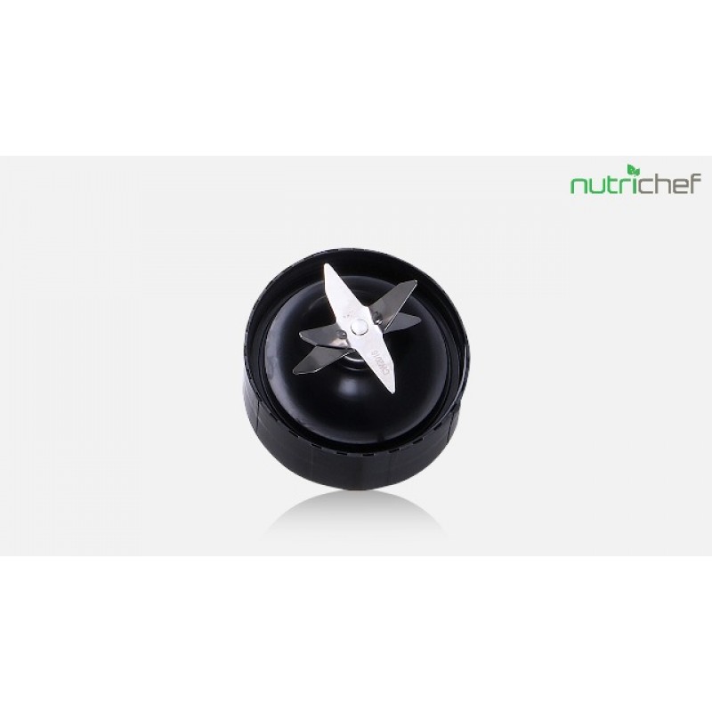 NutriChef 개인용 전기 1회용 블렌더 - 1200W 전문 주방 조리대 미니 블렌더 쉐이크 및 스무디, 펄스 블렌드 포함, 편리함, 휴대용 10 및 24온스 컵 - NutriChef NCBL12