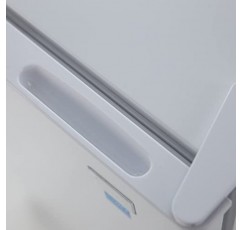 Avanti AVARM3306W 홈 오피스 또는 기숙사용 미니 냉장고 소형 냉장고, 양면 도어가 있는 수동 제상, 에너지 스타 등급, 흰색