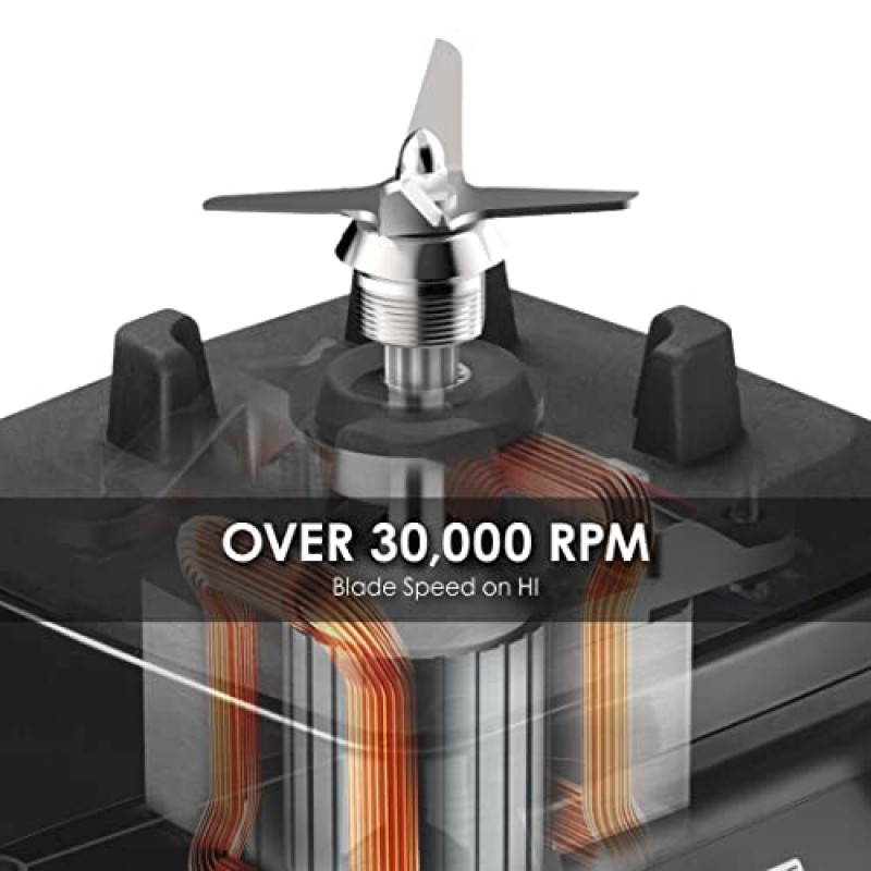 패들 스위치, 펄스 기능 및 64온스를 갖춘 Waring Commercial MX1000XTS 3.5 HP 블렌더 스테인레스 스틸 컨테이너, 120V, 5-15상 플러그, 검정색