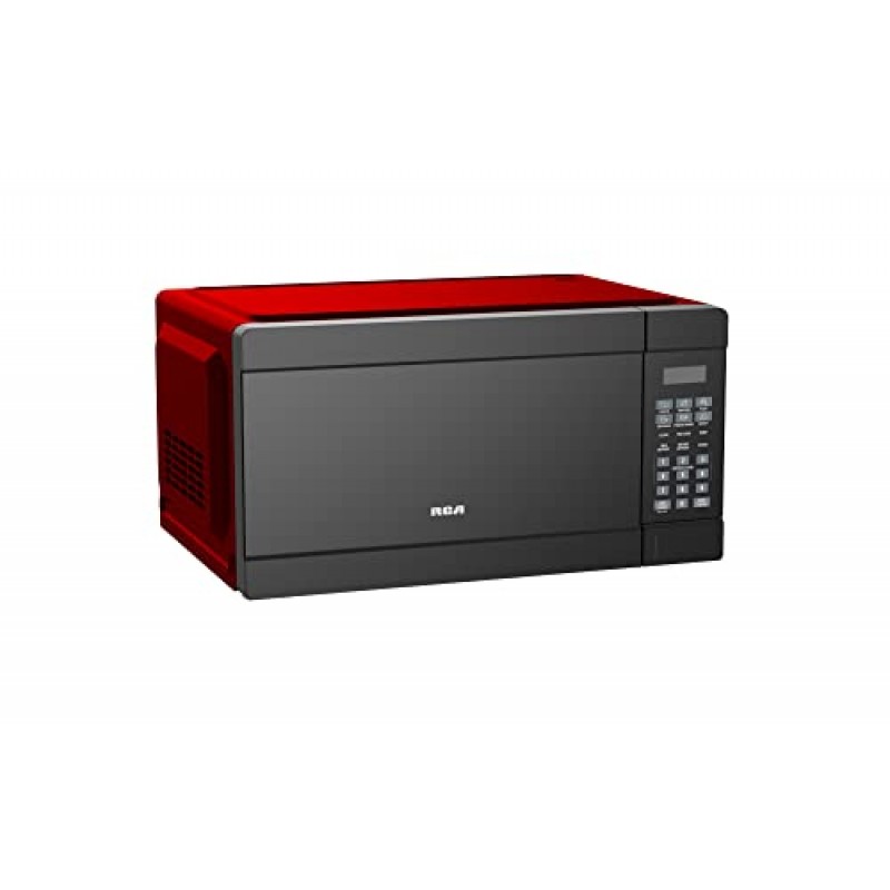 RCA RMW1132-RED 1.1 cu. ft. 1000W 전자레인지, 빨간색