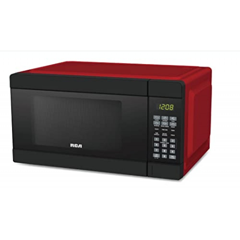 RCA RMW1132-RED 1.1 cu. ft. 1000W 전자레인지, 빨간색