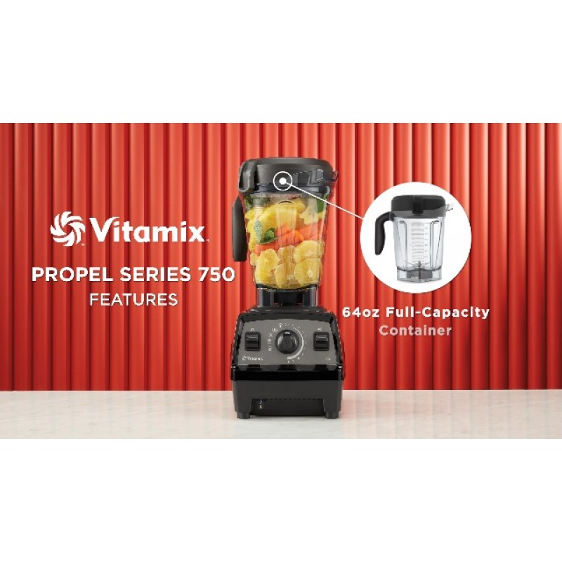 Vitamix 프로펠 시리즈 750 블렌더,블랙