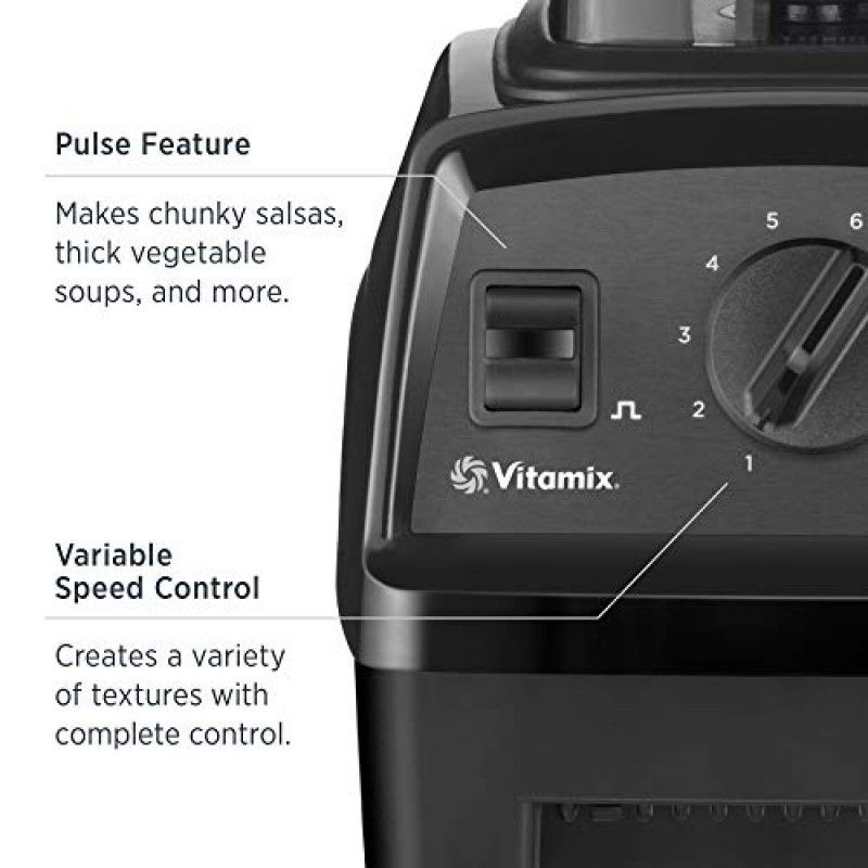 Vitamix E310 익스플로리안 블렌더, 전문가 등급, 48온스. 컨테이너, 블랙