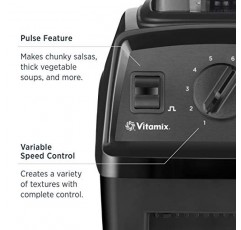 Vitamix E310 익스플로리안 블렌더, 전문가 등급, 48온스. 컨테이너, 블랙