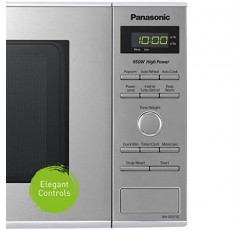 Panasonic 전자레인지 NN-SD372S 스테인레스 스틸 조리대/인버터 기술 및 Genius 센서 내장, 0.8 Cu. 피트, 950W
