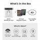[신제품 LANUCH] KOOC XL 대형 에어프라이어, 6.5쿼트 전기 에어프라이어 오븐, 빠른 참조용 무료 치트 시트, 1700W, LED 터치 디지털 스크린, 10 in 1, 맞춤형 온도/시간, 붙지 않는 바구니, 화이트