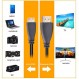 Alitutumao 카메라 - TV 모니터 HDMI 케이블 코드 Canon 카메라 미니 HDMI - Canon PowerShot과 호환되는 HDMI 케이블 ELPH EOS 반란군 DSLR SL1 SL2 T1i T2i T3 T3i T4i T5 T5i T6 T6i T6S T7 T7i 및 기타