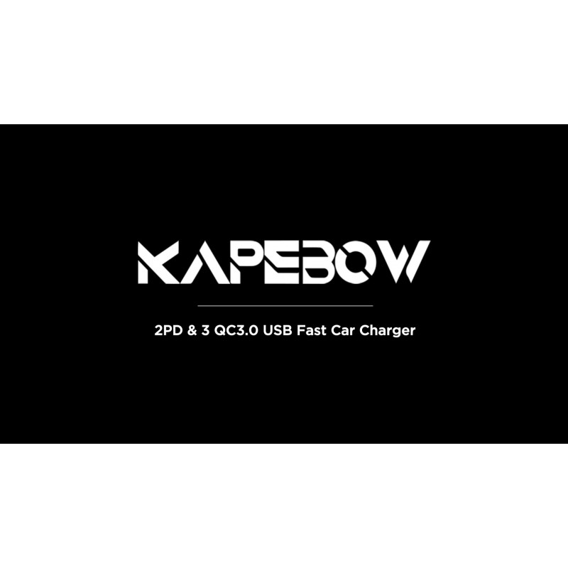 kapebow 78W 고속 충전 USB C 차량용 충전기, 전압 디스플레이가 있는 5포트 차량용 휴대폰 충전기, iPhone iPad Samsung Pixel 휴대폰용 뒷좌석용 5FT 연장 PD&QC 3.0 Type C 차량용 충전기