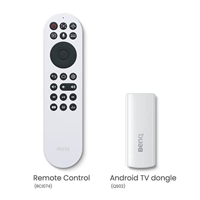 BenQ TK860i 3300lm 4K HDR 스마트 홈 시어터 프로젝터 | 98% Rec.709 | Netflix가 포함된 Android TV | 수직 렌즈 이동 | 2D 키스톤 | S/PDIF 및 eARC 지원 | 10W 스테레오 스피커