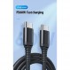 tekSonic USB Type C - USB C 60W PD 케이블 6.6피트/2m, [10팩] 대용량 USB TypeC 고속 충전기 코드 MacBook Pro, iPad Mini 6, iPad Air 4, iPad Pro, Galaxy S23 S21 Ultra Note 20, Pixel과 호환 가능