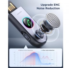 차량용 블루투스 5.3 수신기 [ENC 소음 제거] 차량용 AUX 블루투스 어댑터 차량용 3.5mm 잭 키트(마이크 내장) 차량용 보조 입력 스피커/핸즈프리 통화/홈 스테레오/유선 헤드폰