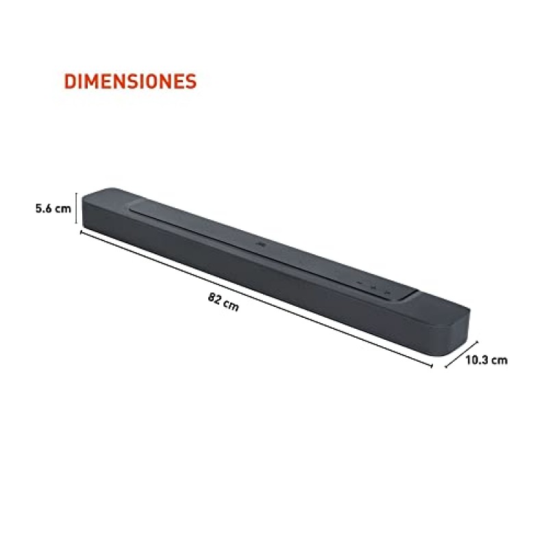 JBL Bar 300: MultiBeam™ 및 Dolby Atmos®를 갖춘 5.0채널 컴팩트 올인원 사운드바, 블랙