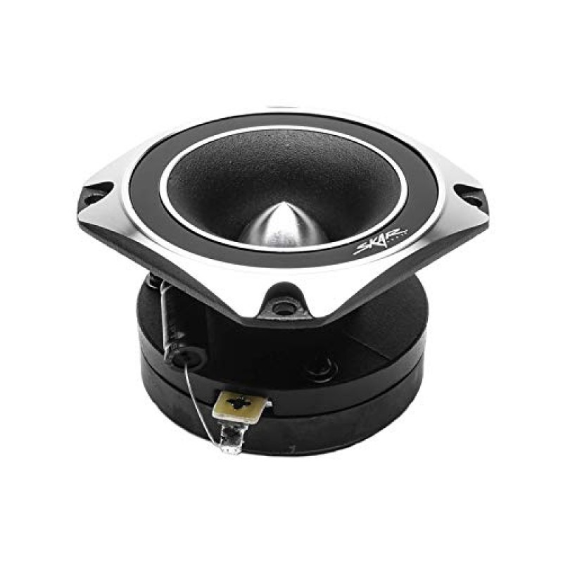 Skar Audio VX35-ST 3.5인치 300W RMS 고압축 티타늄 불릿 트위터, 쌍