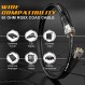 G-PLUG 50FT RG8X 동축 케이블 50Ω – 순수 구리 CB 동축 케이블 UHF 세트 – 매우 내구성이 뛰어나고 유연한 PVC 재킷 – 2X UHF 무선 커넥터가 있는 방수 동축 케이블