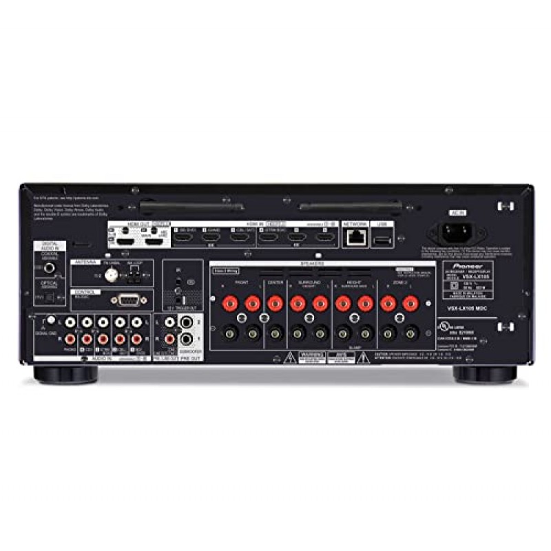 Pioneer Elite VSX-LX105 7.2 채널 네트워크 AV 수신기