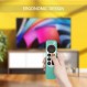 2022/2021 Apple TV Siri Remote(3세대/2세대) 및 Apple Airtag와 호환되는 Apple TV Remote 케이스, 실리콘 미끄럼 방지 낙하 방지 긁힘 방지 분실 방지 충격 흡수 슬림 디자인(녹색)