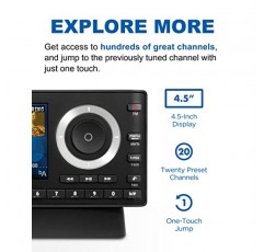 SiriusXM SXPL1H1 Onyx Plus 위성 라디오(홈 키트 포함) – 홈 스테레오 또는 Bluetooth 지원 스피커에서 SiriusXM 청취