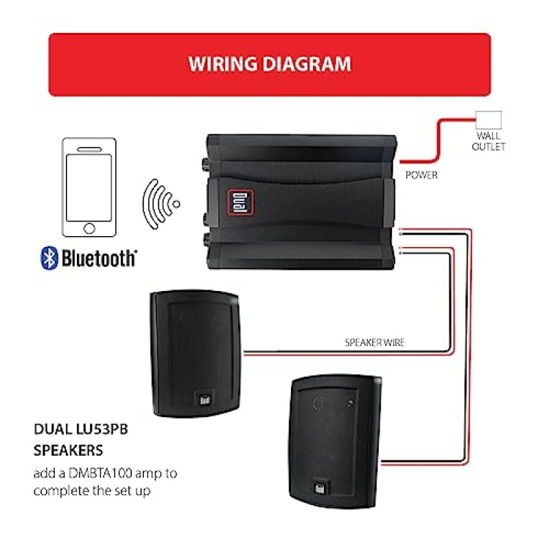 Dual Electronics LU53PB 5.25