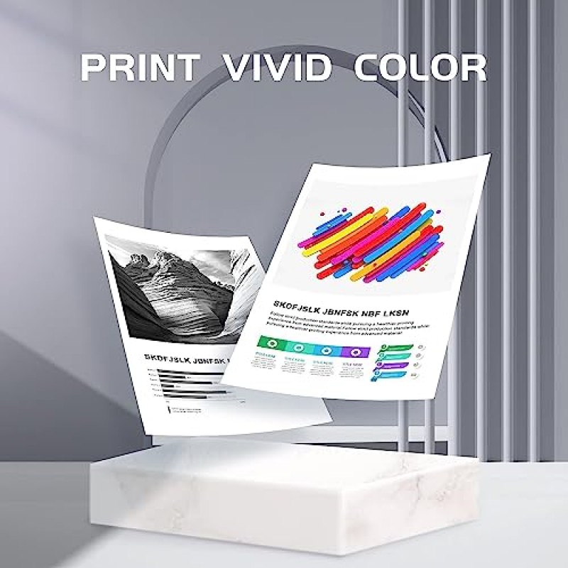 ZIPRINT 232 Epson 232 T232 232 XL 잉크 카트리지 교체용 Expression Home XP-4205 XP-4200 Workforce WF-2930 WF-2950 프린터(검은색 시안색, 마젠타색 노란색)