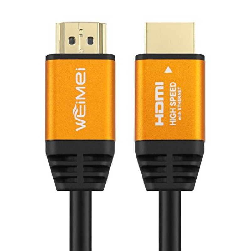 WEIMEI 100피트 4K HDMI 케이블 2.0 HDMI 코드 100피트, IC 부스터 지원 4K@60Hz UHD 2160P 이더넷 3D ARC, 금도금 커넥터 및 구리 도체(선택 가능)