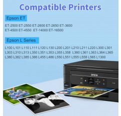 JoyPrinting 664 검정 잉크 리필 호환 Epson 664 잉크 리필 병 Epson ET-2550 ET-2650 ET-2500 ET-2600 ET-4500 ET-14000 L100 L110 L120 L200 L210 L300 L350 L355 L550 L555 (3 검정)