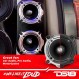 DS18 PRO-TW220 알루미늄 슈퍼 불릿 트위터 1" 350W 최대 225W RMS, 크로스오버 내장(스피커 2개 포함)