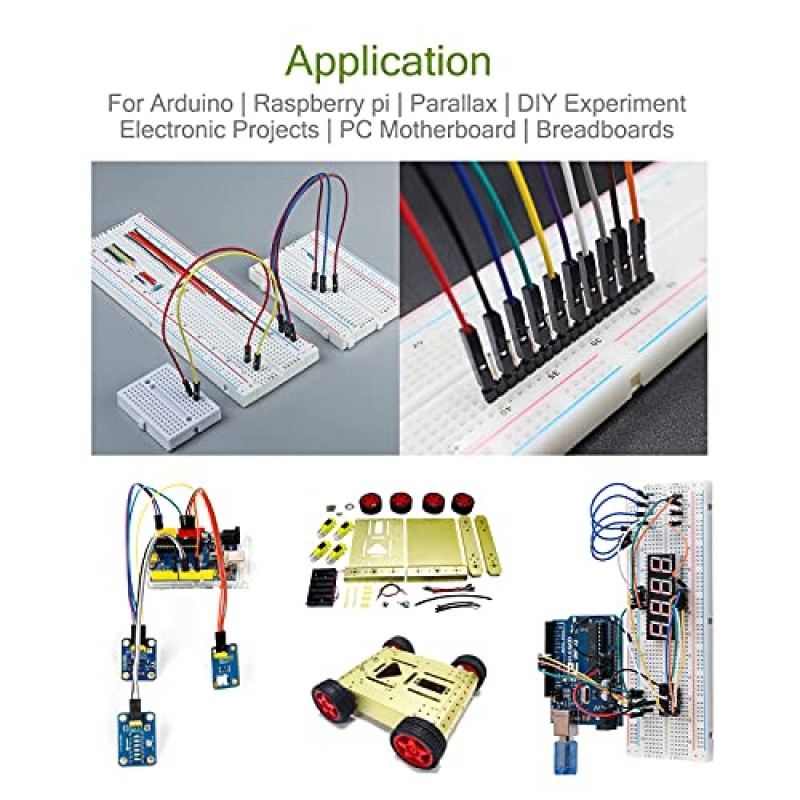 Chanzon 120pcs 30cm 긴 헤더 점퍼 와이어 Dupont 케이블 라인 커넥터 모듬 키트 (남성 여성 M-M M-F F-F) Arduino Raspberry pi 전자 브레드 보드 Protoboard PCB 보드 용 솔더리스 멀티 컬러