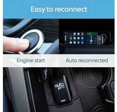 자동차용 MAYTON Android Auto 무선 어댑터, 빠른 연결을 위한 손쉬운 설정, 전화 케이블 없이 Samsung Galaxy, Google Pixel, 모든 Android 휴대폰을 OEM Android Auto에 연결