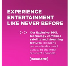 SiriusXM SXWB1AZV1 투어 라디오(360L 및 차량 키트 포함) - 풀 컬러 터치 스크린 위성 및 스트리밍 라디오