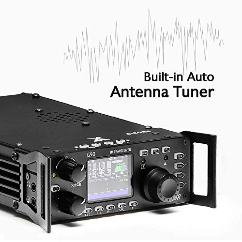 자동 안테나 튜너가 내장된 Xiegu G90 HF 라디오 20W SSB/CW/AM/FM SDR 구조