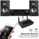 1Mii B03 TV 홈 스테레오 BT 헤드폰용 Bluetooth 5.3 송신기 수신기, aptX 낮은 대기 시간 및 HD Bluetooth 오디오 어댑터, 유선 및 무선용 분배기, 광학 RCA AUX 3.5mm 입력/출력