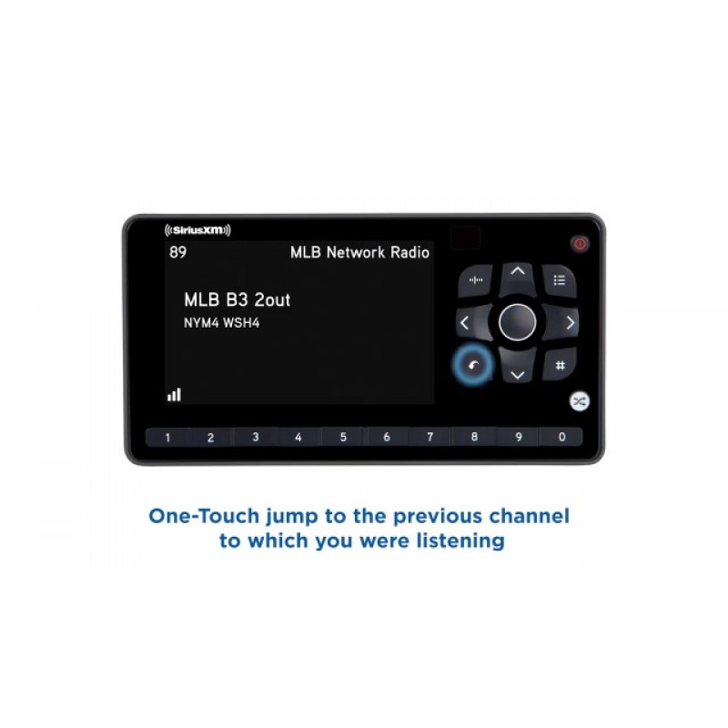 SiriusXM SXEZR1V1 Onyx EZR 위성 라디오(차량 키트 포함) - 이 도킹 앤 플레이 라디오를 통해 기존 자동차 스테레오 및 그 이상에서 SiriusXM을 즐겨보세요.