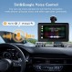 2023 최신 무선 Apple Carplay 및 Android Auto, 휴대용 무선 터치스크린 자동 멀티미디어 플레이어, 모든 차량용 미러 링크/Siri/Google Assistant/Bluetooth/내비게이션 화면이 포함된 자동차 스테레오