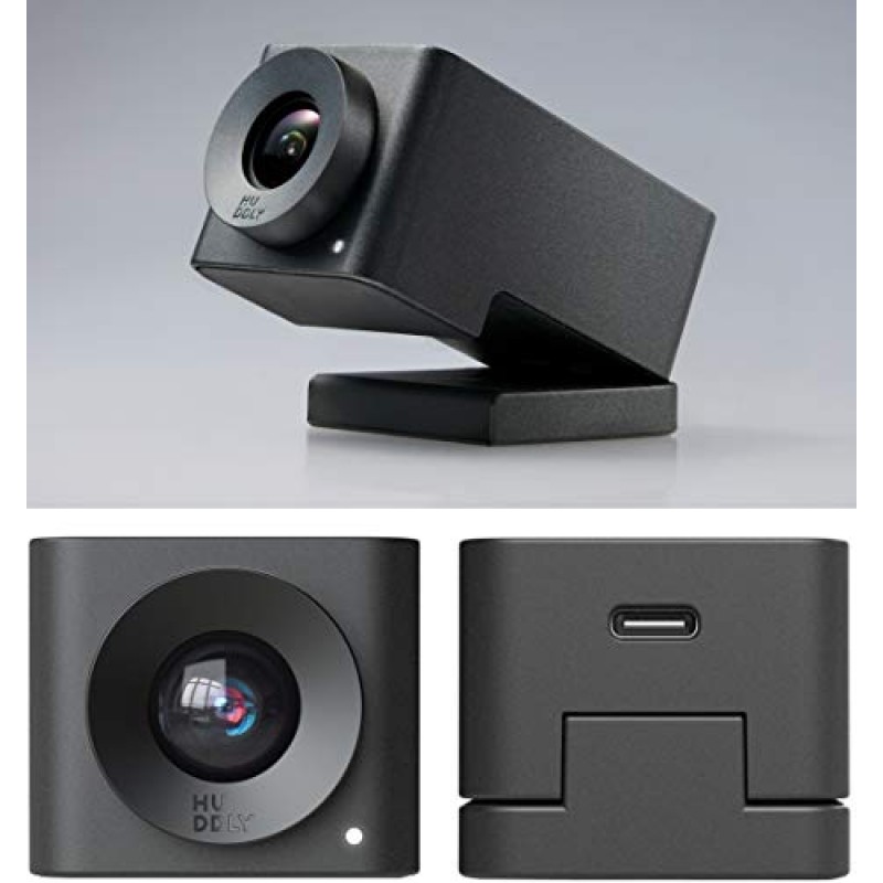 Huddly GO 재택근무 키트 - 150도 뷰 및 4배 디지털 줌 기능을 갖춘 USB 화상 회의 카메라