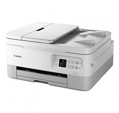 Canon PIXMA TR7020a 올인원 무선 컬러 잉크젯 프린터(양면 인쇄, 모바일 인쇄 및 자동 문서 공급 장치 포함), 흰색