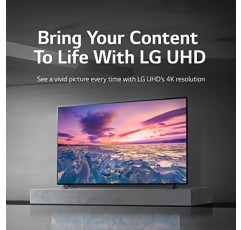 LG 65인치급 UQ7570 시리즈 4K 스마트 TV, AI 기반 4K, 클라우드 게이밍(65UQ7570PUJ, 2022), 블랙