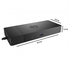 130W 전원 어댑터 및 90W 전원 공급 기능을 갖춘 Dell WD19S 도킹 스테이션 - USB Type-C, HDMI, 듀얼 디스플레이 포트(WD19S130W) - 작업 공간을 위한 Boomph의 포괄적인 최고의 성능 도크 솔루션
