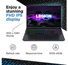 Lenovo - Legion 5 - 게임용 노트북 - AMD Ryzen 7 5800H - 16GB RAM - 512GB 스토리지 - NVIDIA GeForce RTX 3050Ti - 15.6인치 FHD 디스플레이 - Windows 11 Home - 팬텀 블루