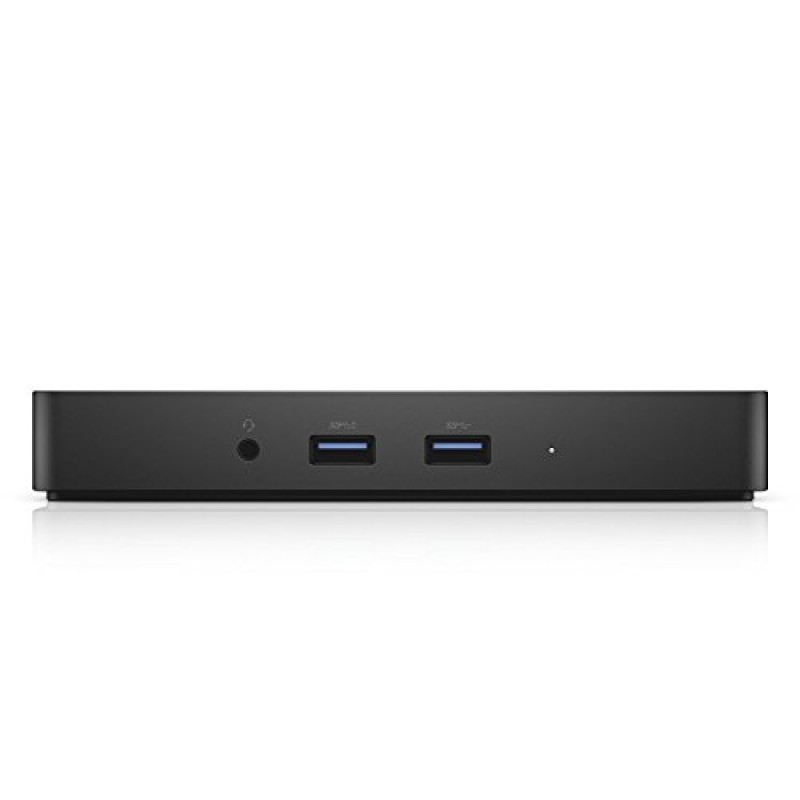 Dell WD15 모니터 독 4K(180W 어댑터 포함), USB-C, (450-AEUO, 7FJ4J, 4W2HW), 블랙, 듀얼 디스플레이