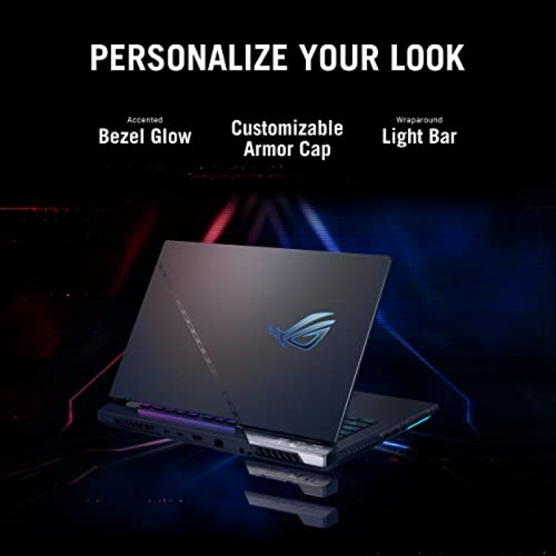 ASUS ROG Strix Scar 15 게이밍 노트북, 15.6인치 240Hz IPS QHD 디스플레이, NVIDIA GeForce RTX 3070 Ti, Intel Core i9 12900H, 16GB DDR5, 1TB SSD, 키별 RGB 키보드, Windows 11 Home, G533ZW-AS94Q, 블랙