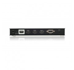 IOGEAR HDMI 4 포트 스위치 - 4K @ 30Hz - 4 입력 x 1 출력 - True HD 및 DTS HD 마스터 오디오 - 자동 전환 - IR 원격 제어 - 전면 패널 LED - GHSW8241