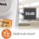 VTech SN5127 자동 응답기, 통화 차단, 90dB 고음의 시각적 벨소리, 최대 50dB의 핸드셋 원터치 오디오 지원, 대형 버튼 및 대형 디스플레이를 갖춘 증폭된 무선 노인 전화기, 흰색