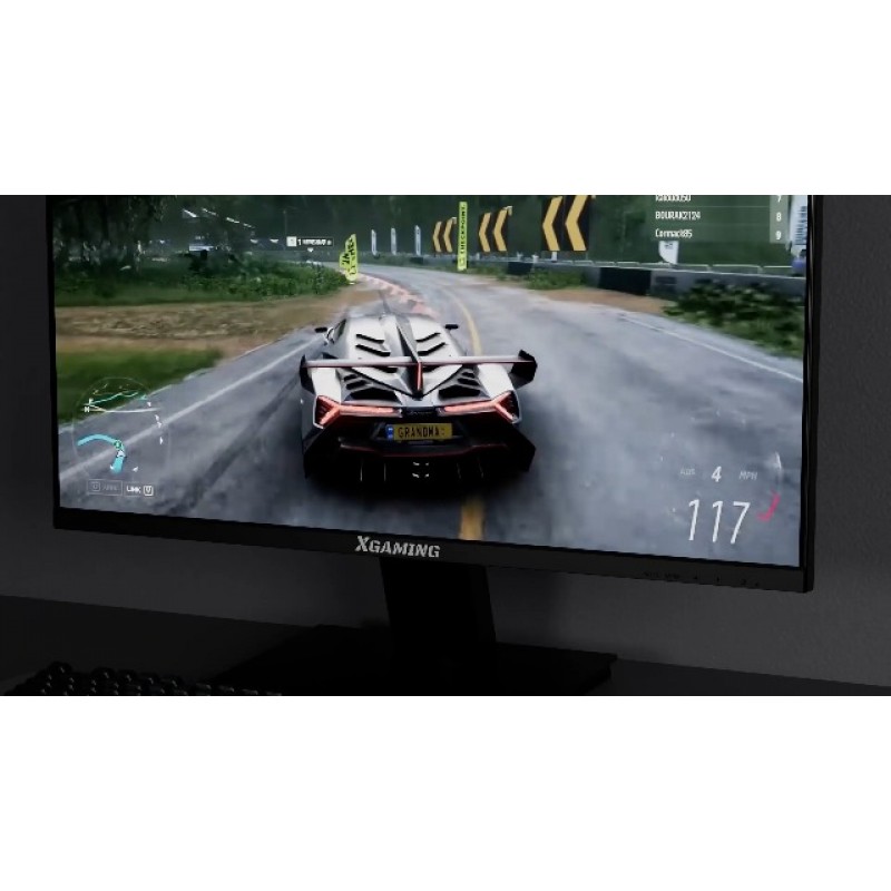 memzuoix 24인치 FHD 컴퓨터 모니터 100Hz,IPS HDR PC 모니터 HDMI 디스플레이, 로우 블루라이트 아이 케어 기능이 있는 1080P, FreeSync 내장, VESA 호환, 검정색