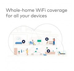 Amazon eero 메시 WiFi 시스템 – 집 전체를 커버하기 위한 라우터 교체(3팩)