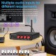 4채널 블루투스 앰프, 50W x 4 오디오 파워 앰프, Hi-Fi 홈 스테레오 스피커 수신기 [Douk Audio M4]