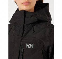 Helly-Hansen 여성용 장비 후드가 있는 방수 통기성 비옷 재킷