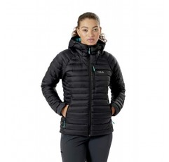하이킹, 등산, 스키용 RAB 여성용 초경량 알파인 다운 재킷