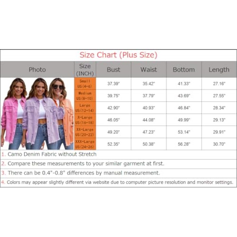 SheKiss Womens Camouflage Shacket 자켓 코트 패션 가을 긴 소매 지퍼 캔버스 카모 자켓 (포켓 포함)