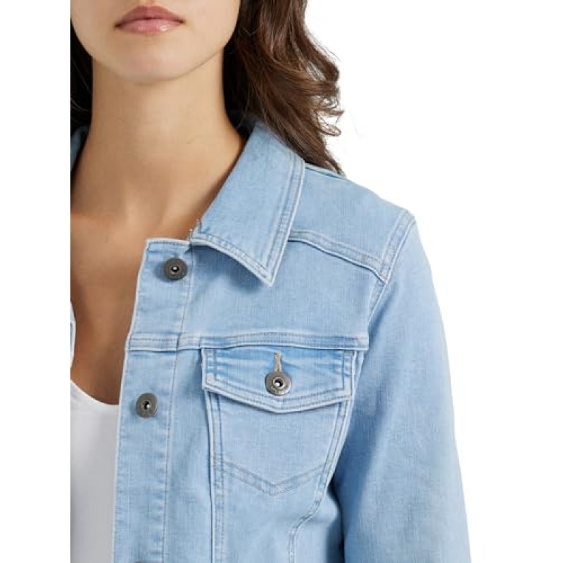 Wrangler Authentics 여성 스트레치 데님 재킷