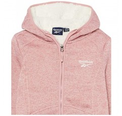 Reebok 여성용 셰르파 안감 스웨터 플리스 재킷